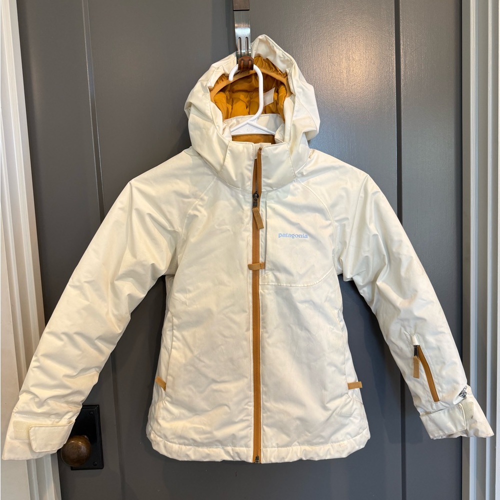 Patagonia Gold and White Jacket